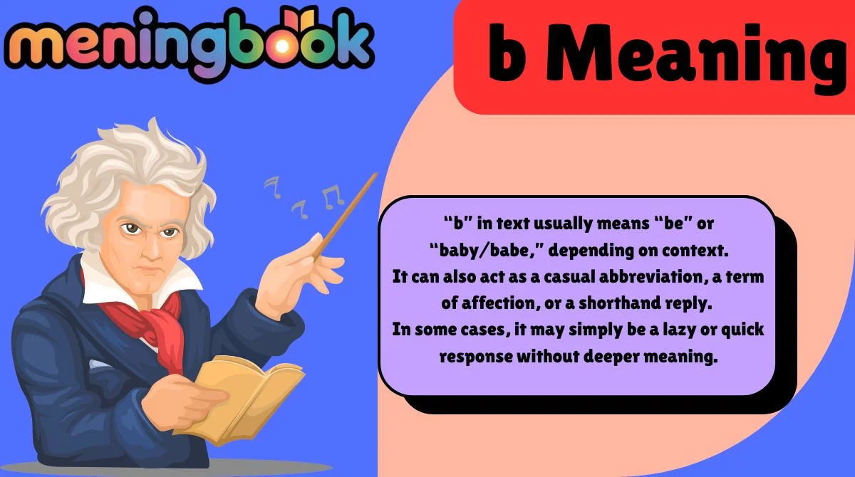 b Meaning