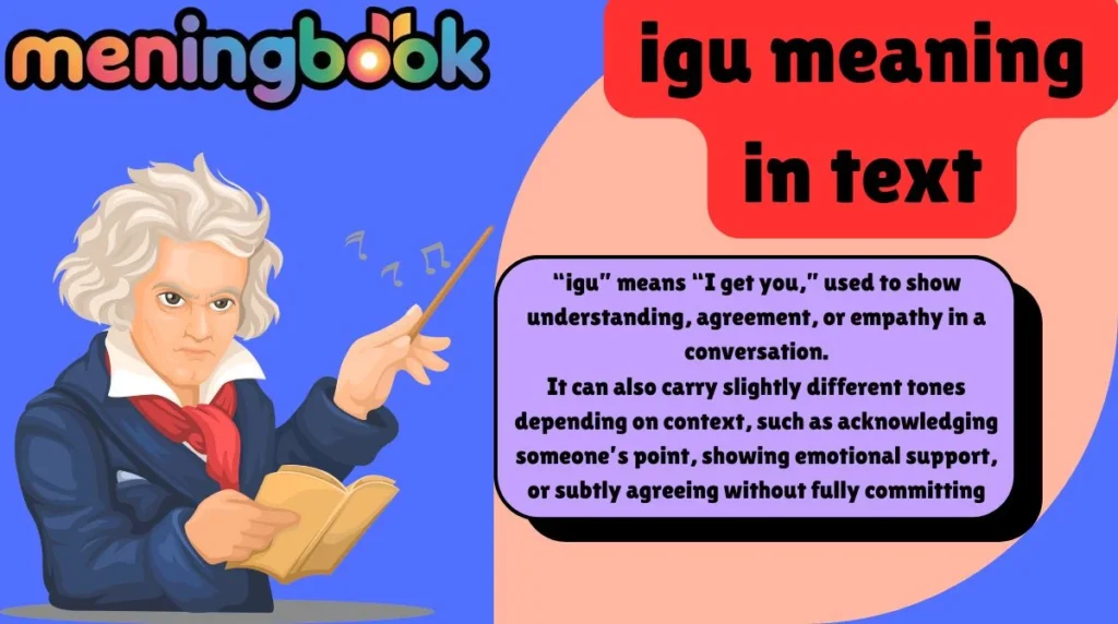 igu meaning in text