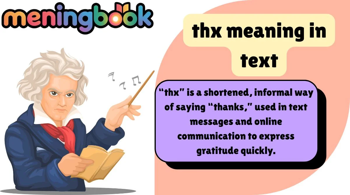 thx meaning in text