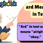 ard Meaning in Text