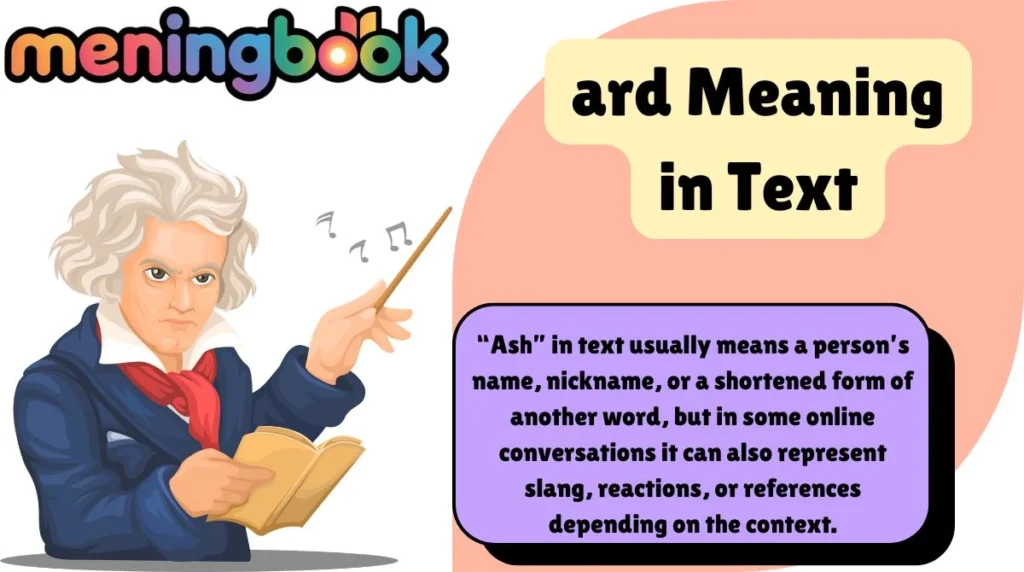 ard Meaning in Text