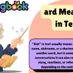 ard Meaning in Text