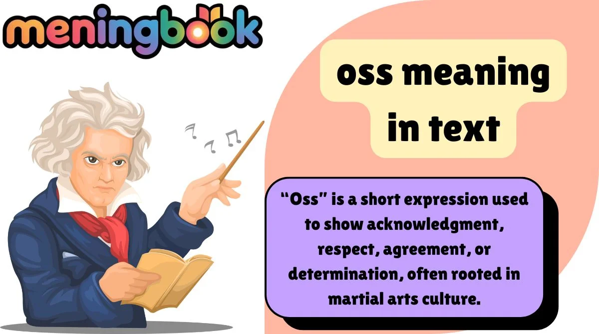 oss meaning in text