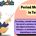 Period Meaning in Text