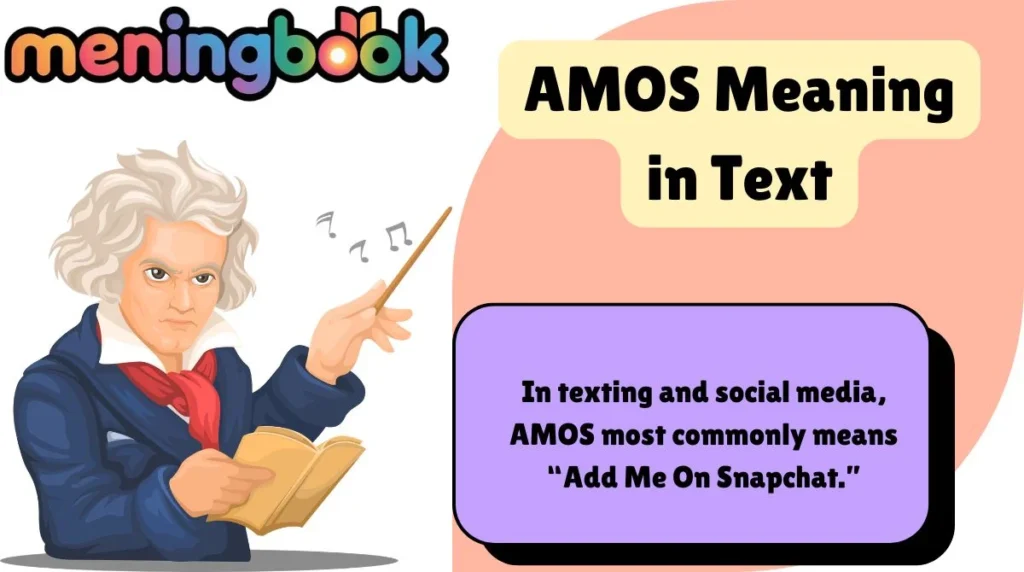 AMOS Meaning in Text